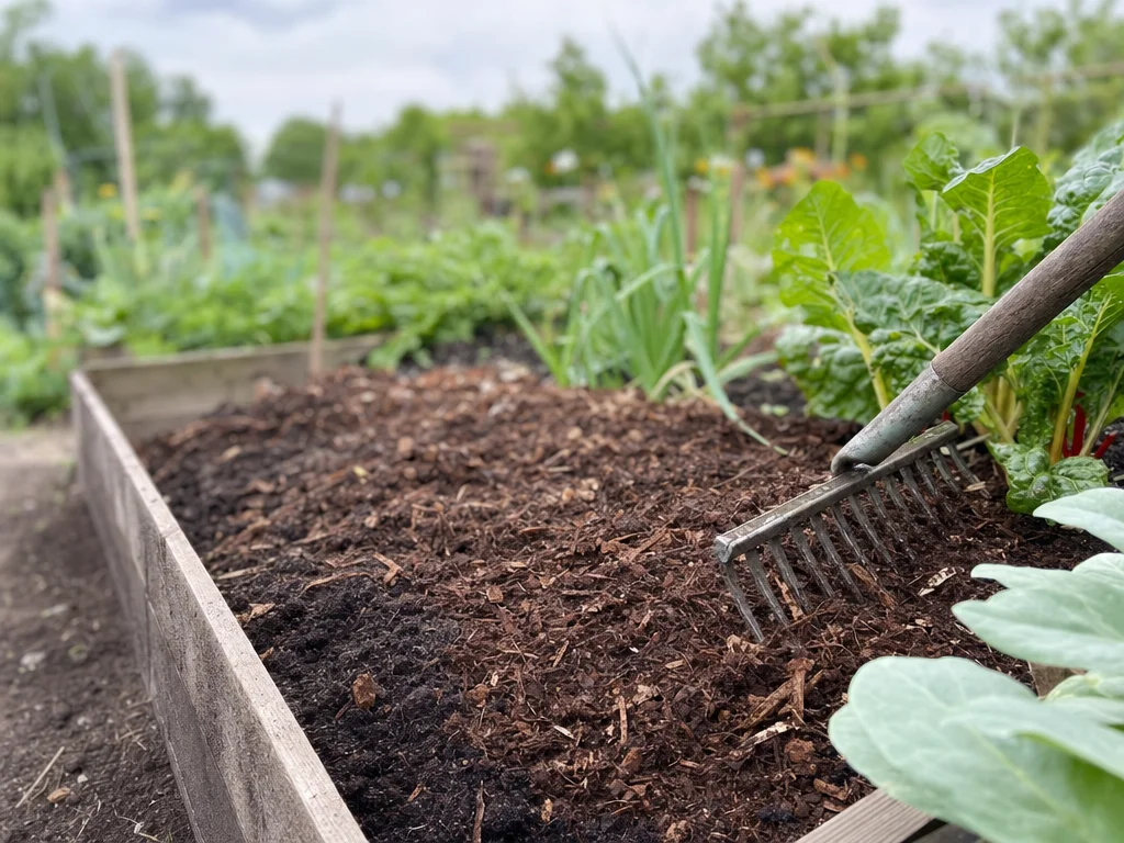 mulch als bodemverbeteraar