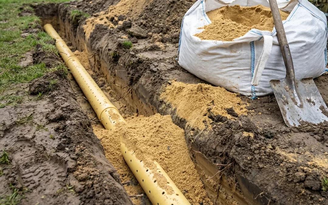 Zand als drainage oplossing in je tuin: een praktische gids