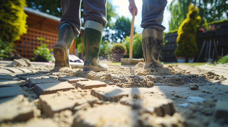 Zand voor bestrating